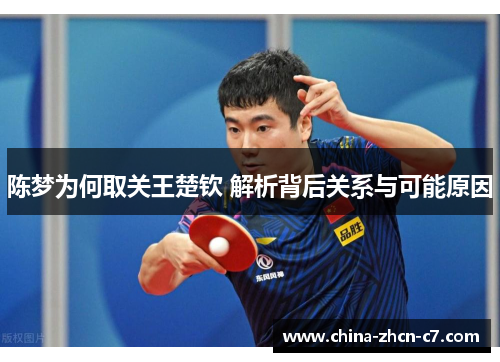 陈梦为何取关王楚钦 解析背后关系与可能原因 陈梦为何取关王楚钦 解析背后关系与可能原因